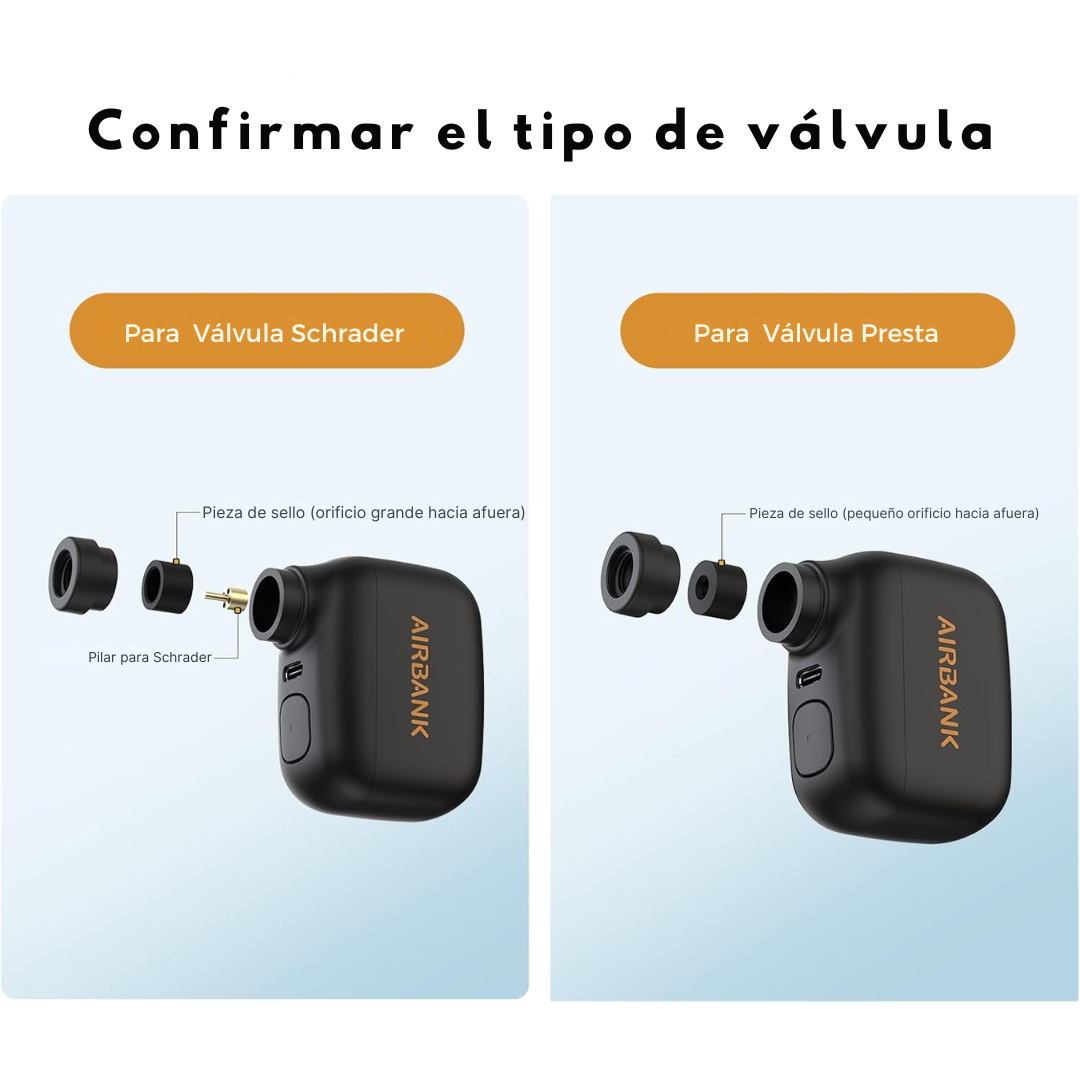 Inflador de Aire Portátil